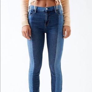 PacSun Two Toned High Rise Jeggings